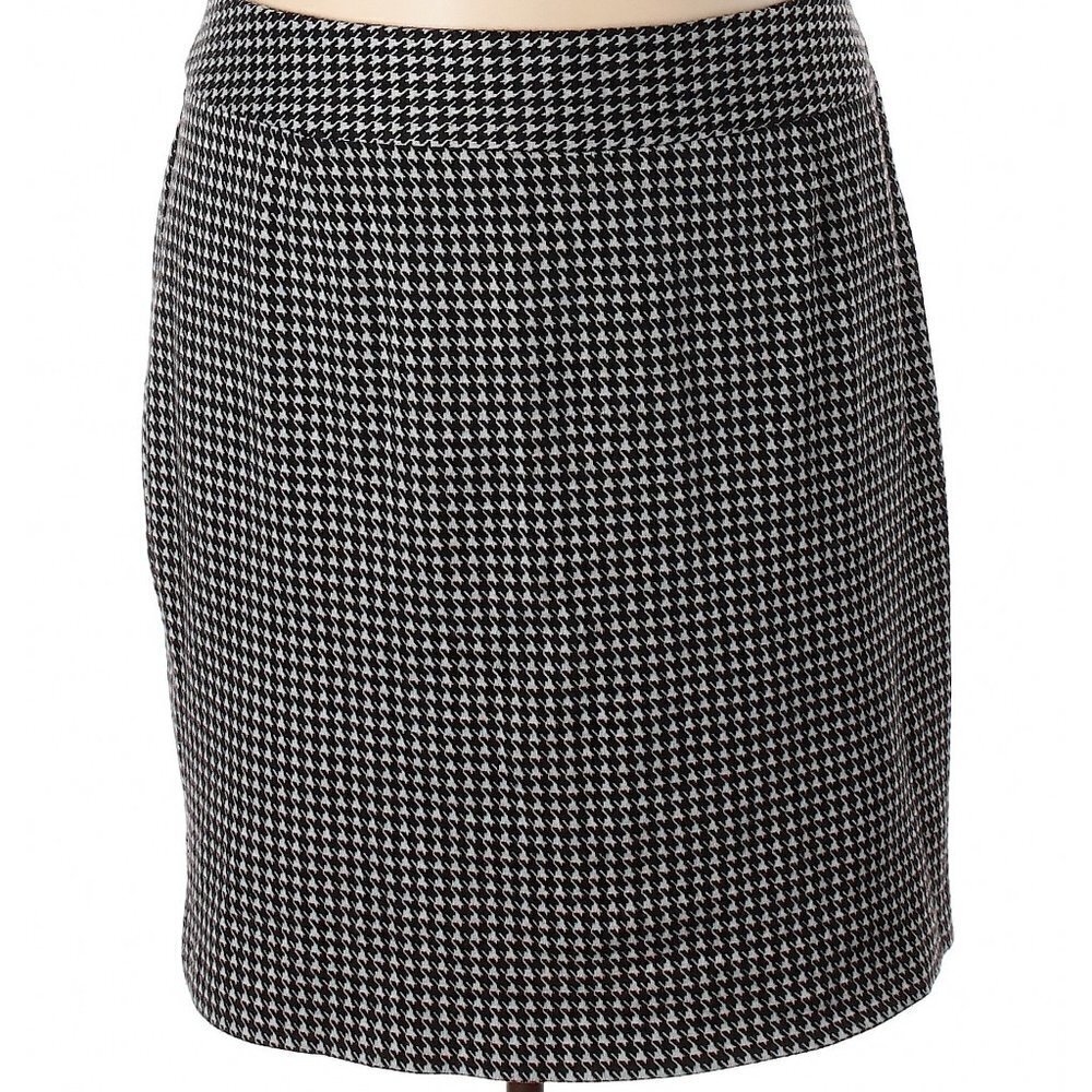 Houndstooth Skirt